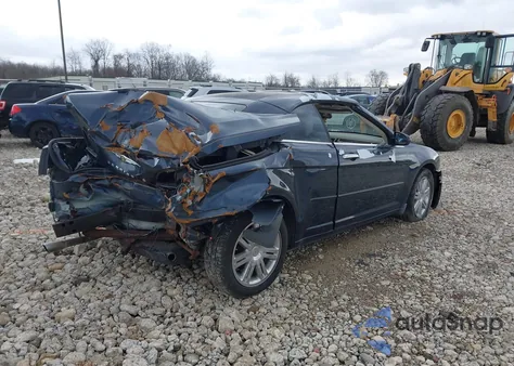 2008 Chrysler Sebring Limited z USA, uszkodzony, nr VIN 1C3LC65M18N635296